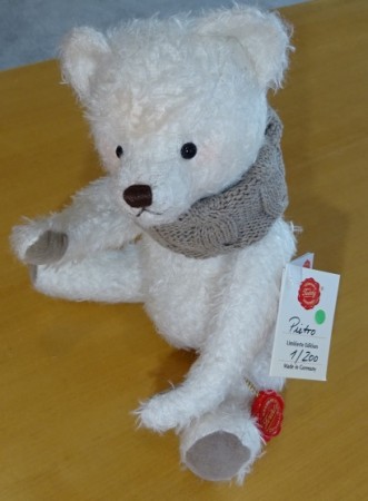 Pietro, Teddy Hermann Hirschaid, sběratelský mohérový teddy